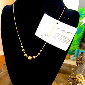 Vintage gold necklace